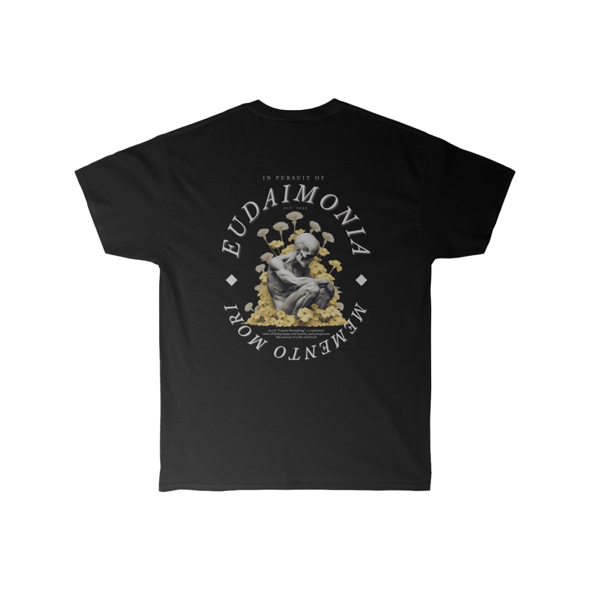 Eudaimonia Clothing - Memento Mori - 2 - tshirts -