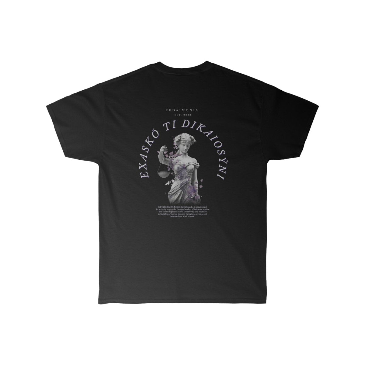 Eudaimonia Clothing - Justice - 2 - tshirts -